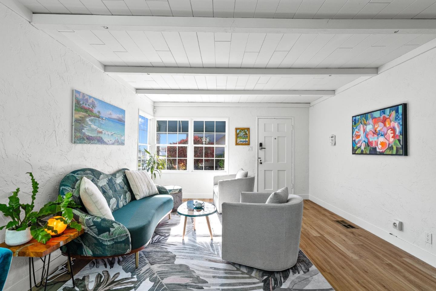 320 Hillcrest Drive Aptos, CA 95003 - Photo 9 of 36 a living room with furniture and a potted plant