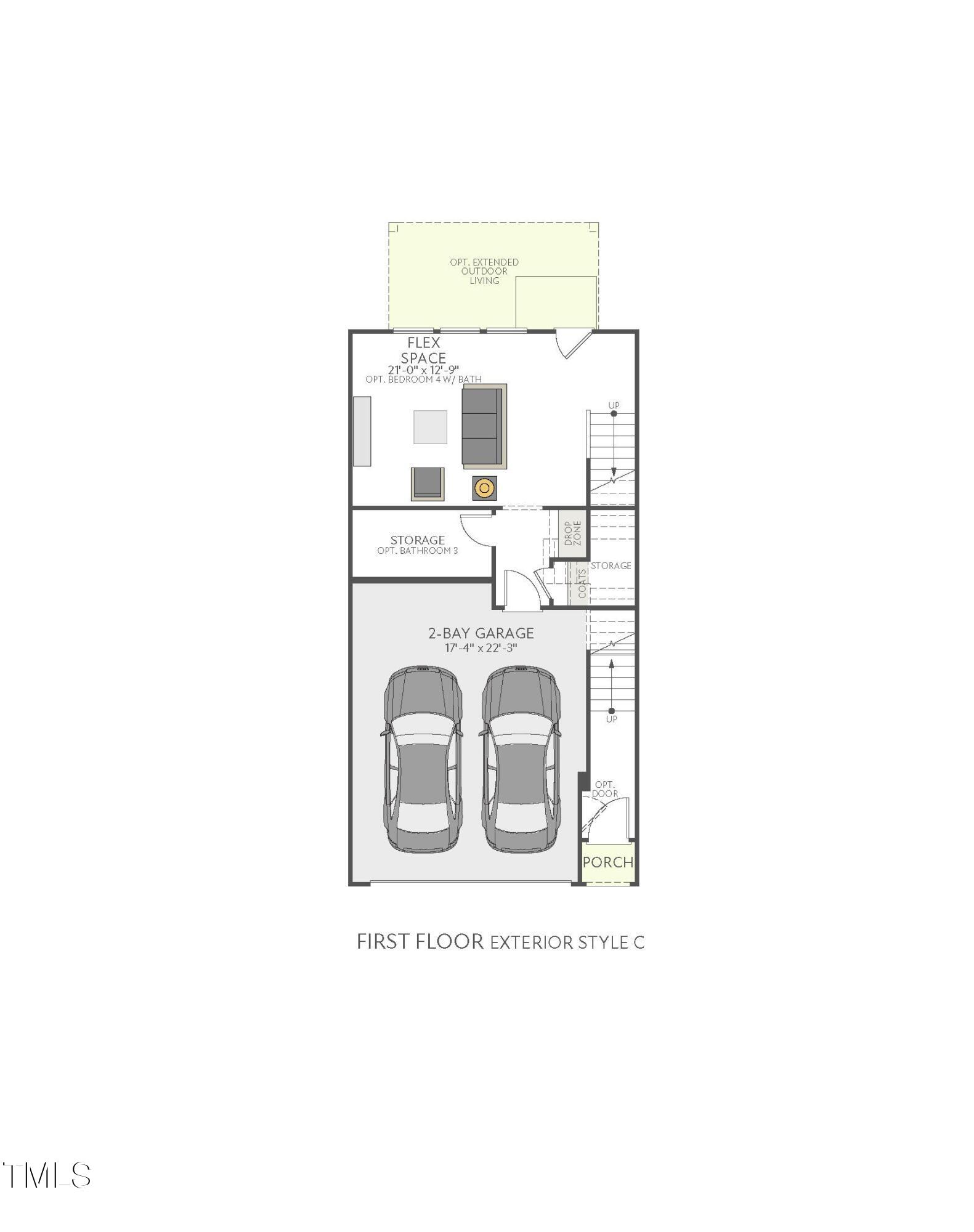 2031 Trident Maple Lane Chapel Hill, NC 27517 - Photo 13 of 31 Twinleaf Townes - Plan 5 - Isla - 2183_P