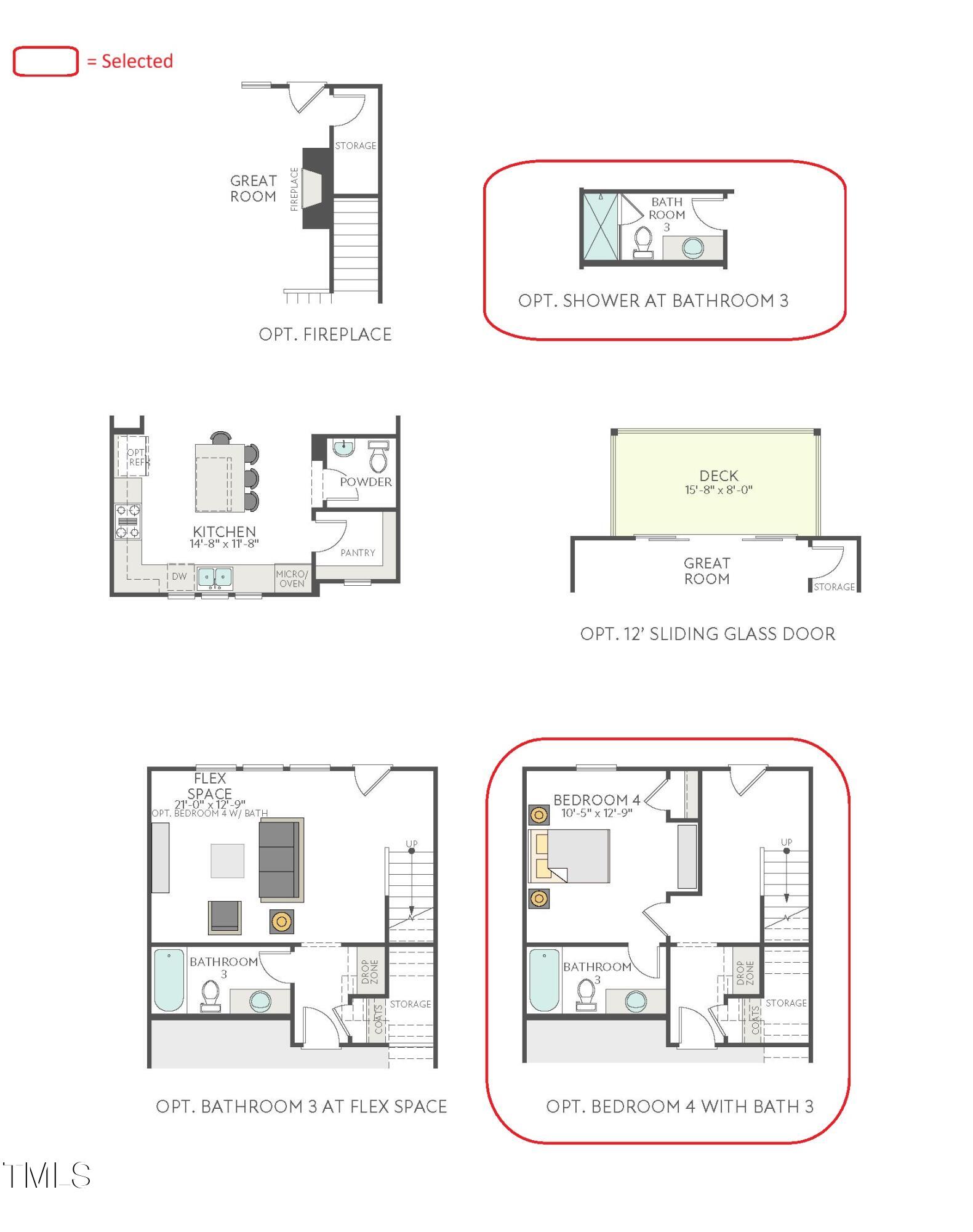 2031 Trident Maple Lane Chapel Hill, NC 27517 - Photo 16 of 31 Twinleaf Townes - Plan 5 - Isla - 2183_P