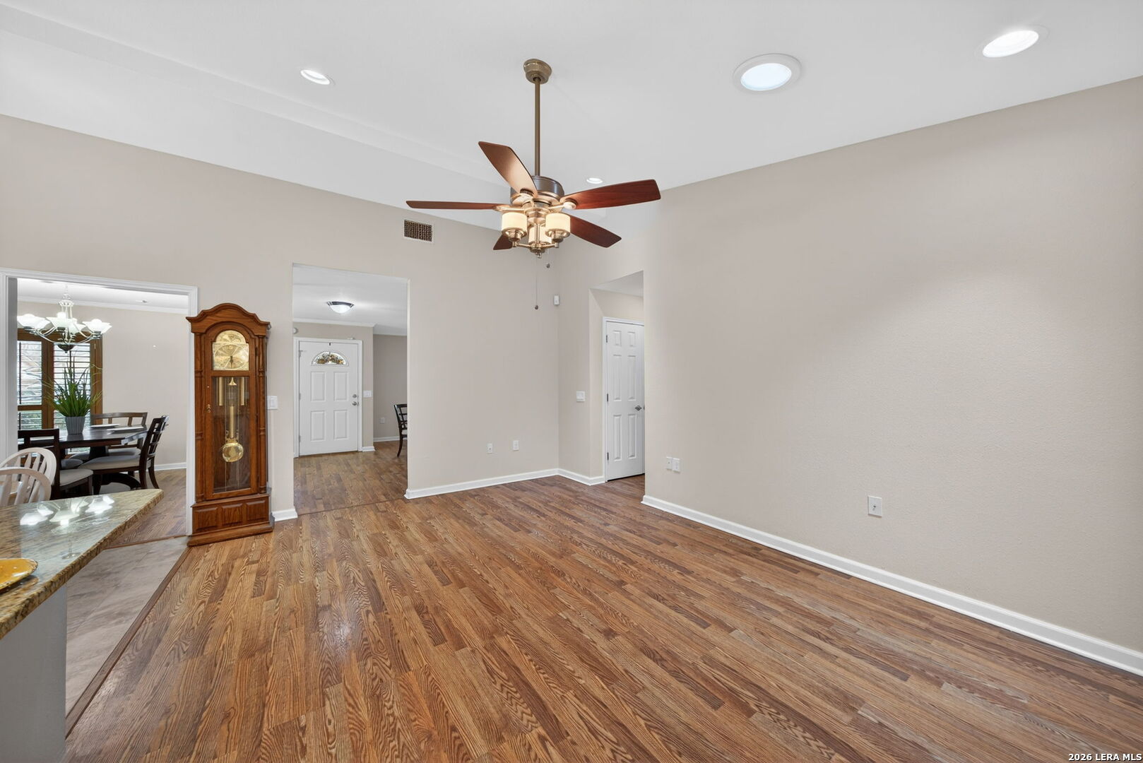 121 Fort Wayne Universal City, TX 78148 - Photo 12 of 34 a view of an empty room with wooden floor