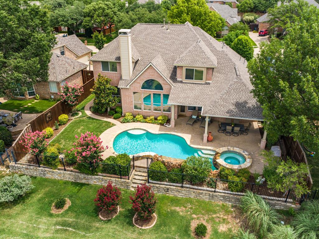 2709 Carterton Way Flower Mound, TX 75022 - Photo 1 of 1 an aerial view of a house