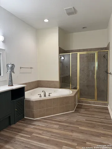 wooden floor with a window