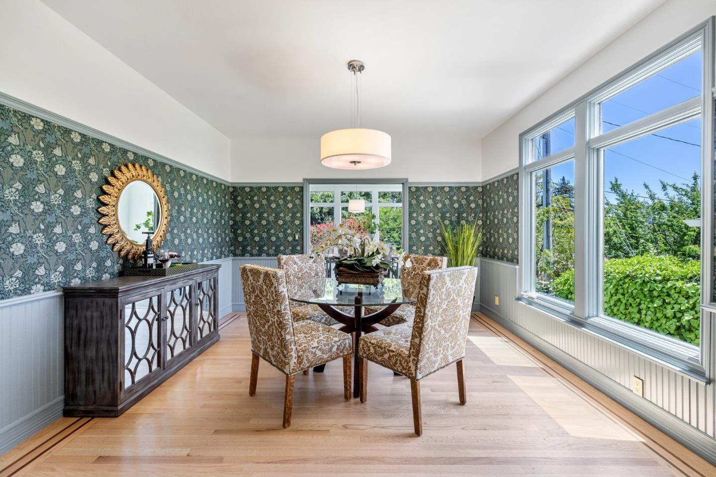 541 Nevada Avenue San Mateo, CA 94402 - Photo 31 of 100 a view of a dining room with furniture window and wooden floor