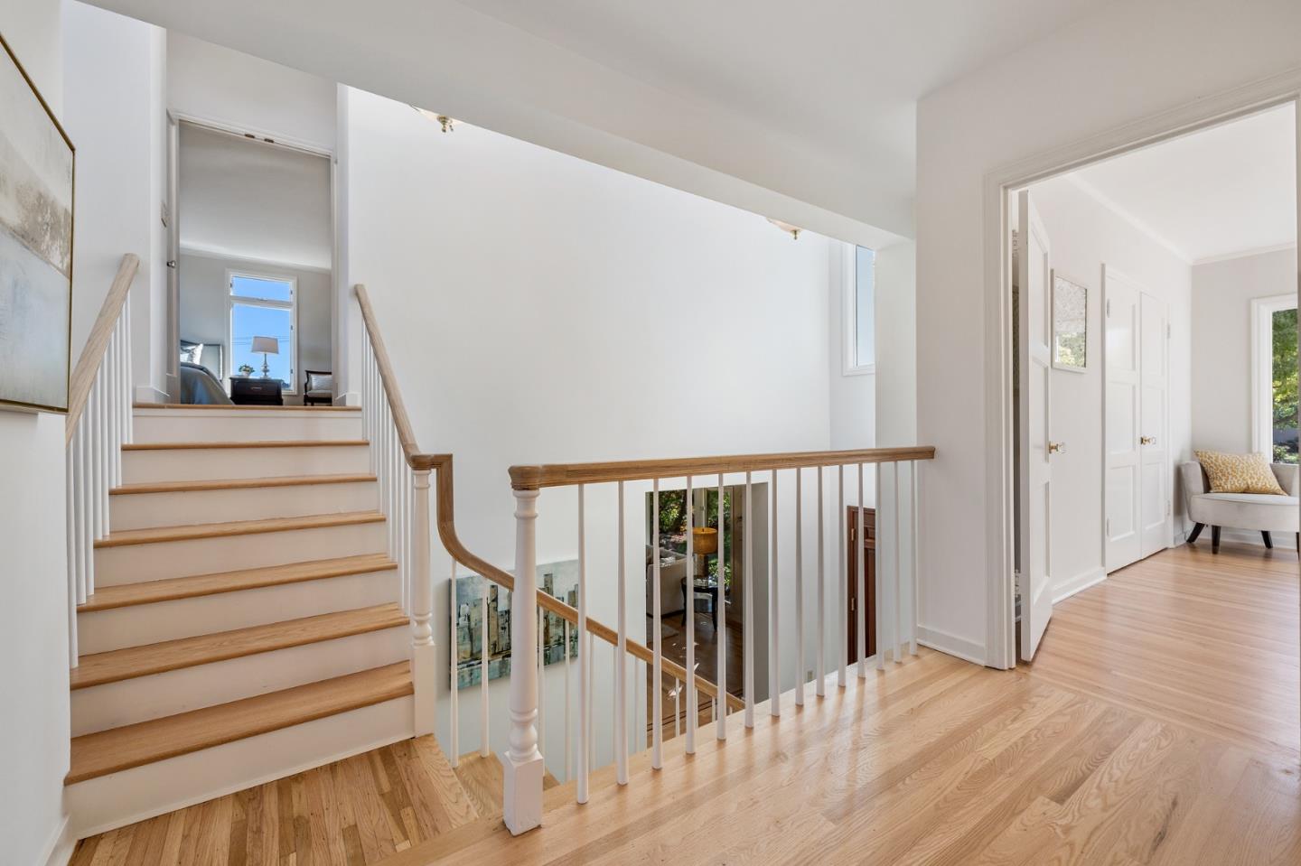 541 Nevada Avenue San Mateo, CA 94402 - Photo 54 of 100 a view of entryway and hall with wooden floor
