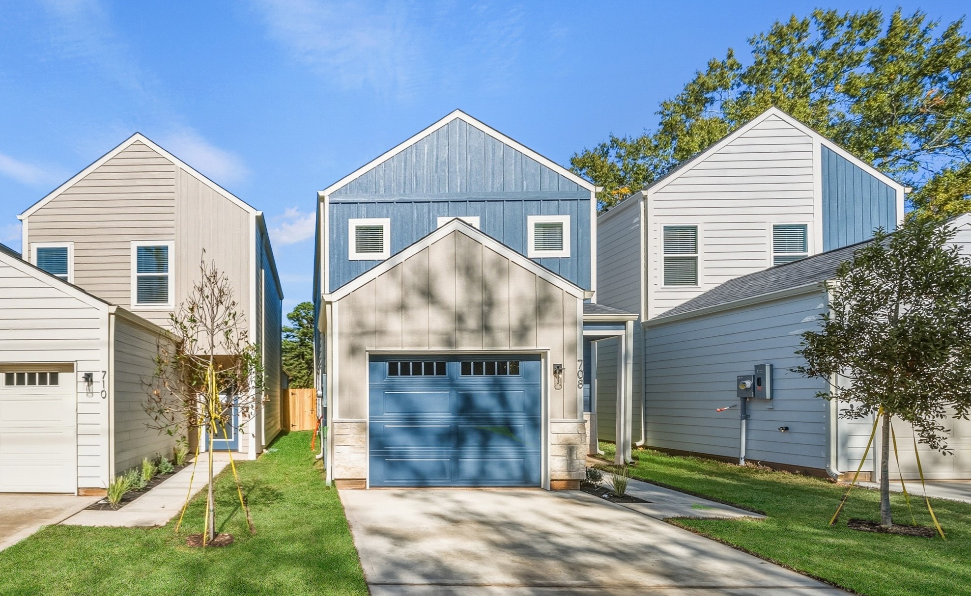 708 West Dallas Street Conroe, TX 77301 - Photo 1 of 19 a view of a house with a small yard and plants