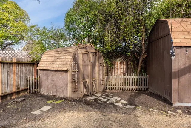a view of outdoor space and patio