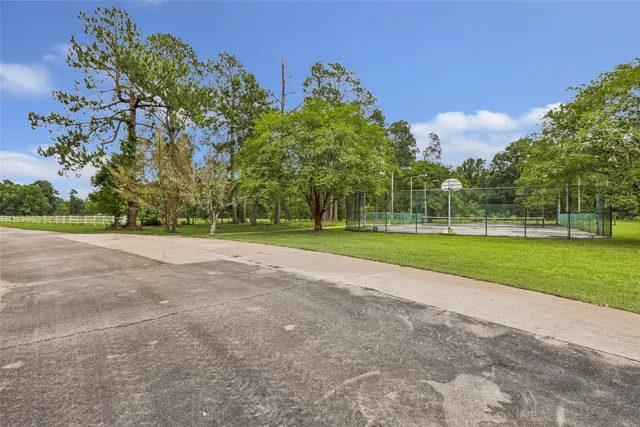 a view of a golf course