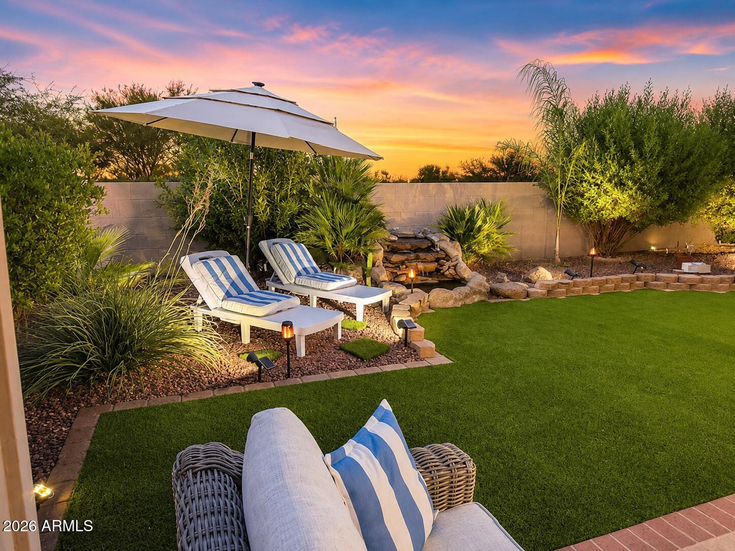 15876 West Alpine Ridge Drive Surprise, AZ 85374 - Photo 24 of 33 back yard
