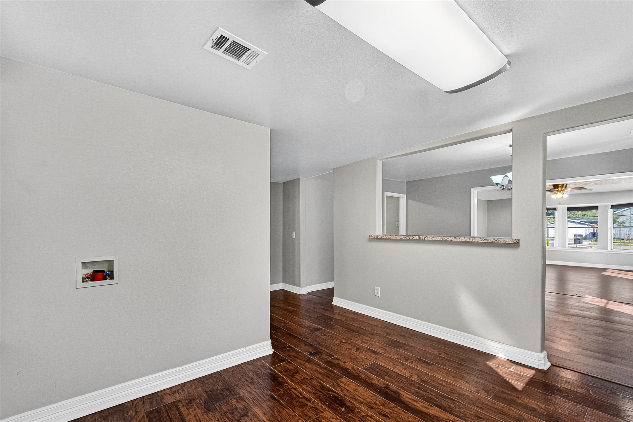 4034 Caplin Street Houston, TX 77026 - Photo 17 of 37 a view of livingroom with hardwood
