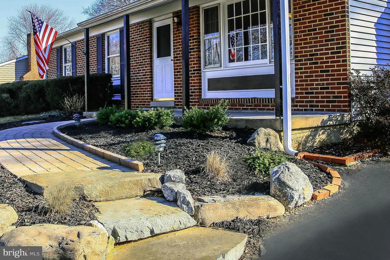 112 Brent Road Arnold, MD 21012 - Photo 9 of 30 Landscaped / Hardscaped Entry with Welcoming Porch