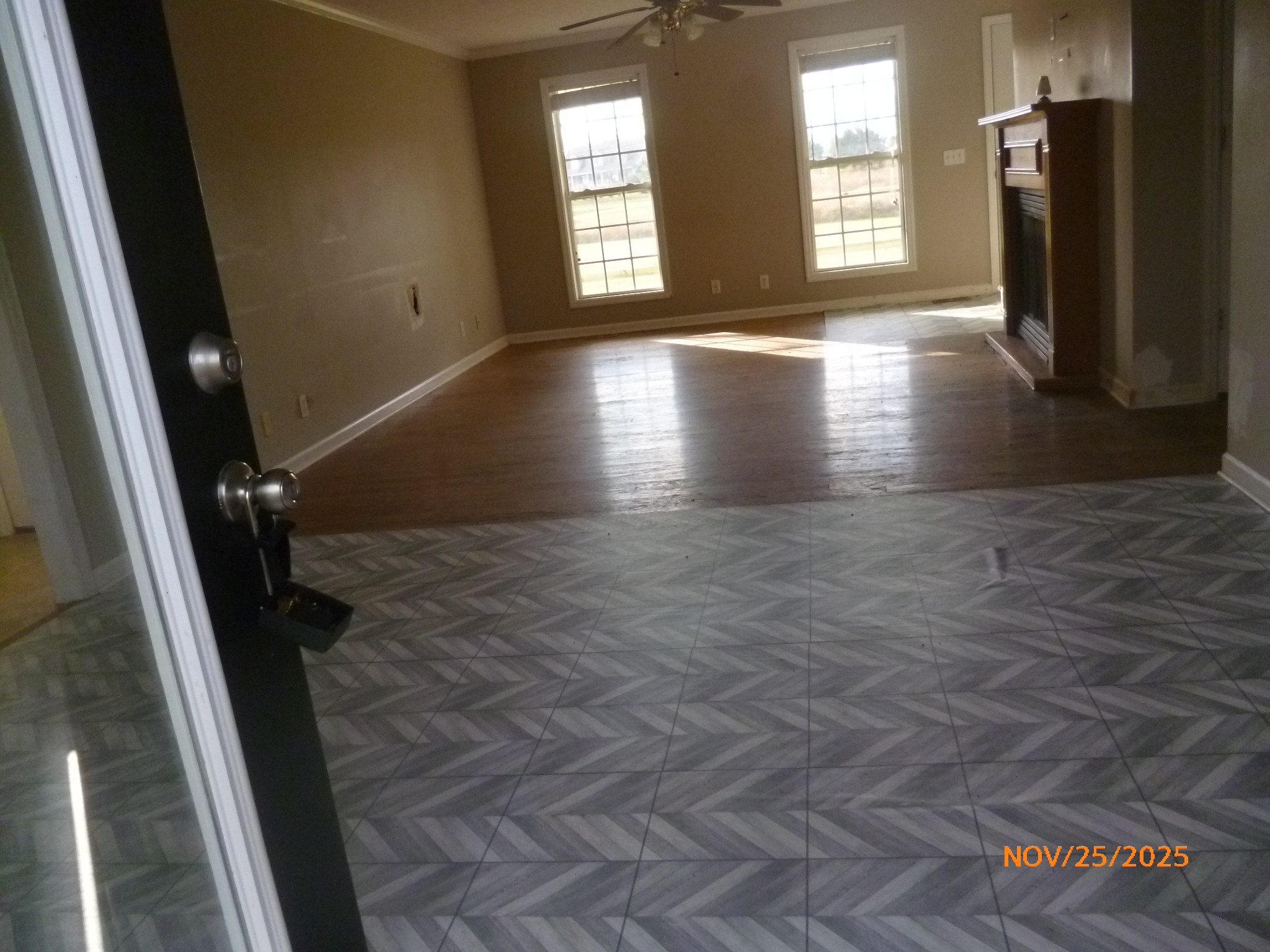 160 Haskins Chapel Road Lewisburg, TN 37091 - Photo 12 of 19 a view of an empty room with wooden floor and a window