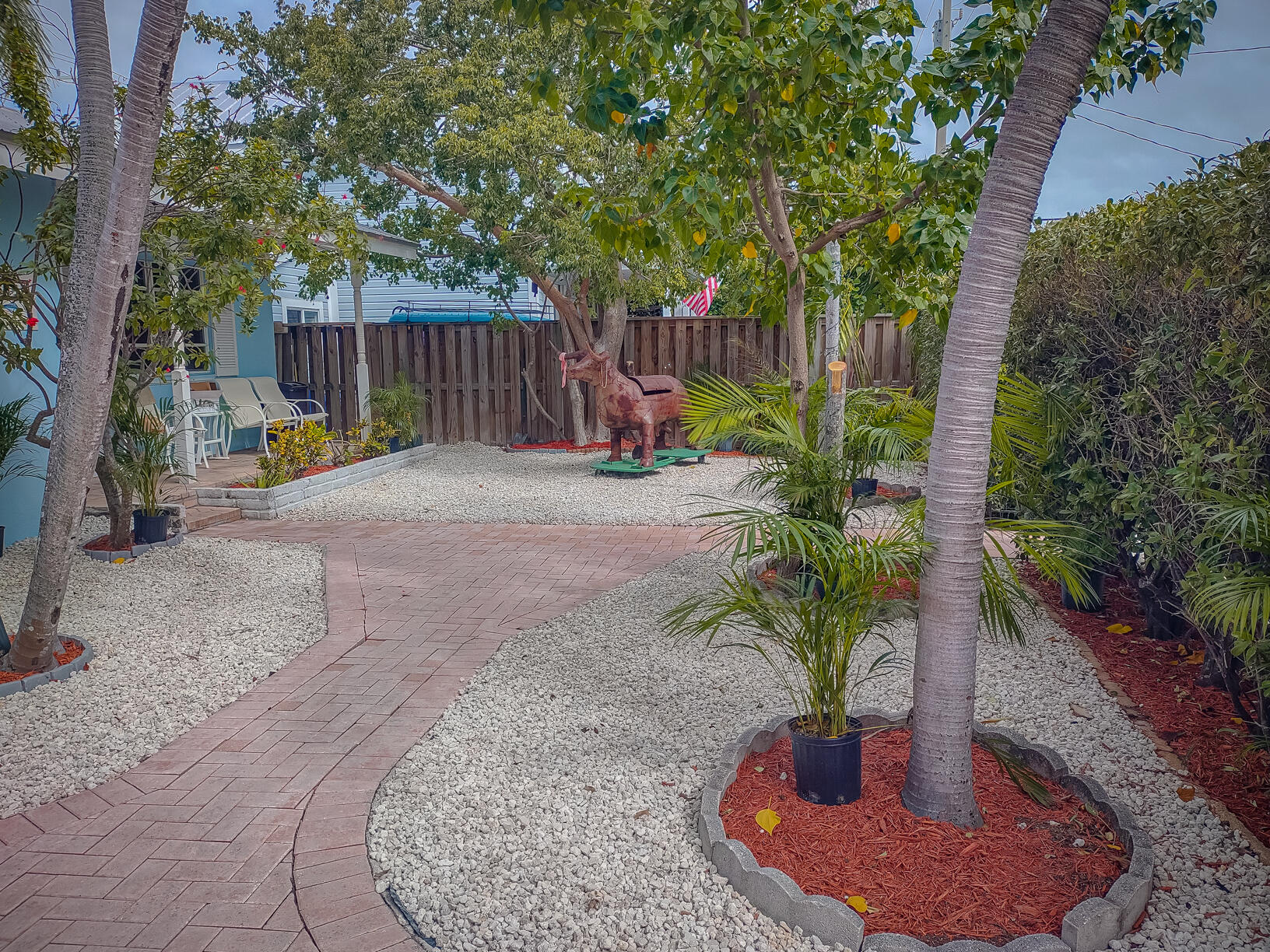 2311 Patterson Avenue Key West, FL 33040 - Photo 6 of 39 a view of a backyard with plants and tree