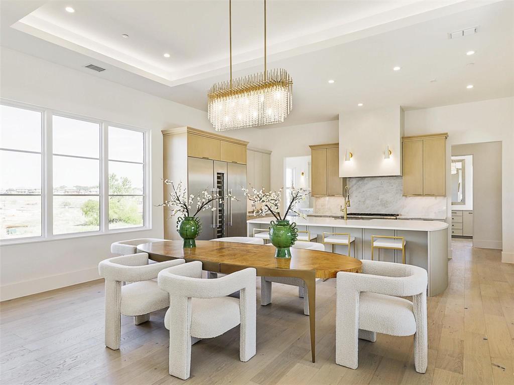 1824 Riviera Lane Southlake, TX 76092 - Photo 11 of 11 a very nice looking dining room with kitchen island furniture and a large window