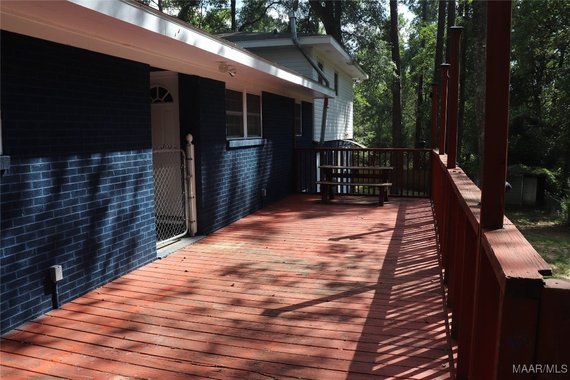 313 Holly Hill Road Enterprise, AL 36330 - Photo 38 of 44 Large Back Deck