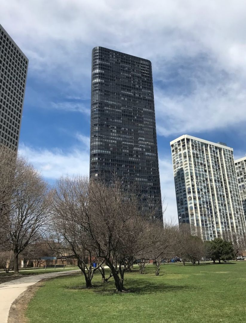 5415 North Sheridan Road, Unit 4809 Chicago, IL 60640 - Photo 1 of 12 a view of outdoor space with garden and trees