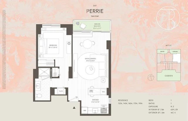 $1,285,000 | 234 East 46th Street, Unit 1704 | Midtown East