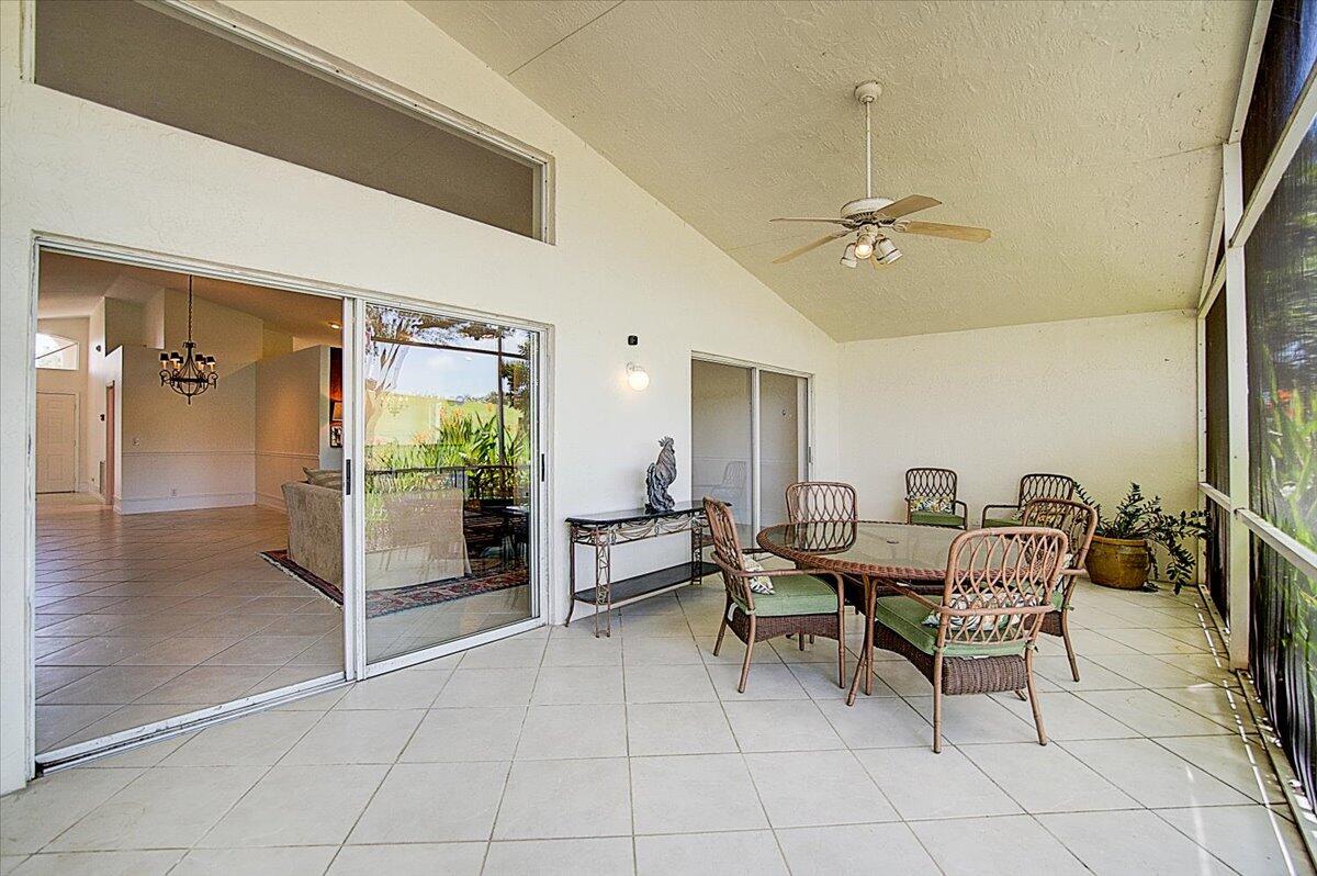 6581 Sun River Road Boynton Beach, FL 33437 - Photo 34 of 56 SCREENED IN PATIO