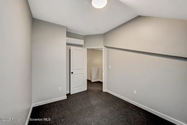 a view of closet area