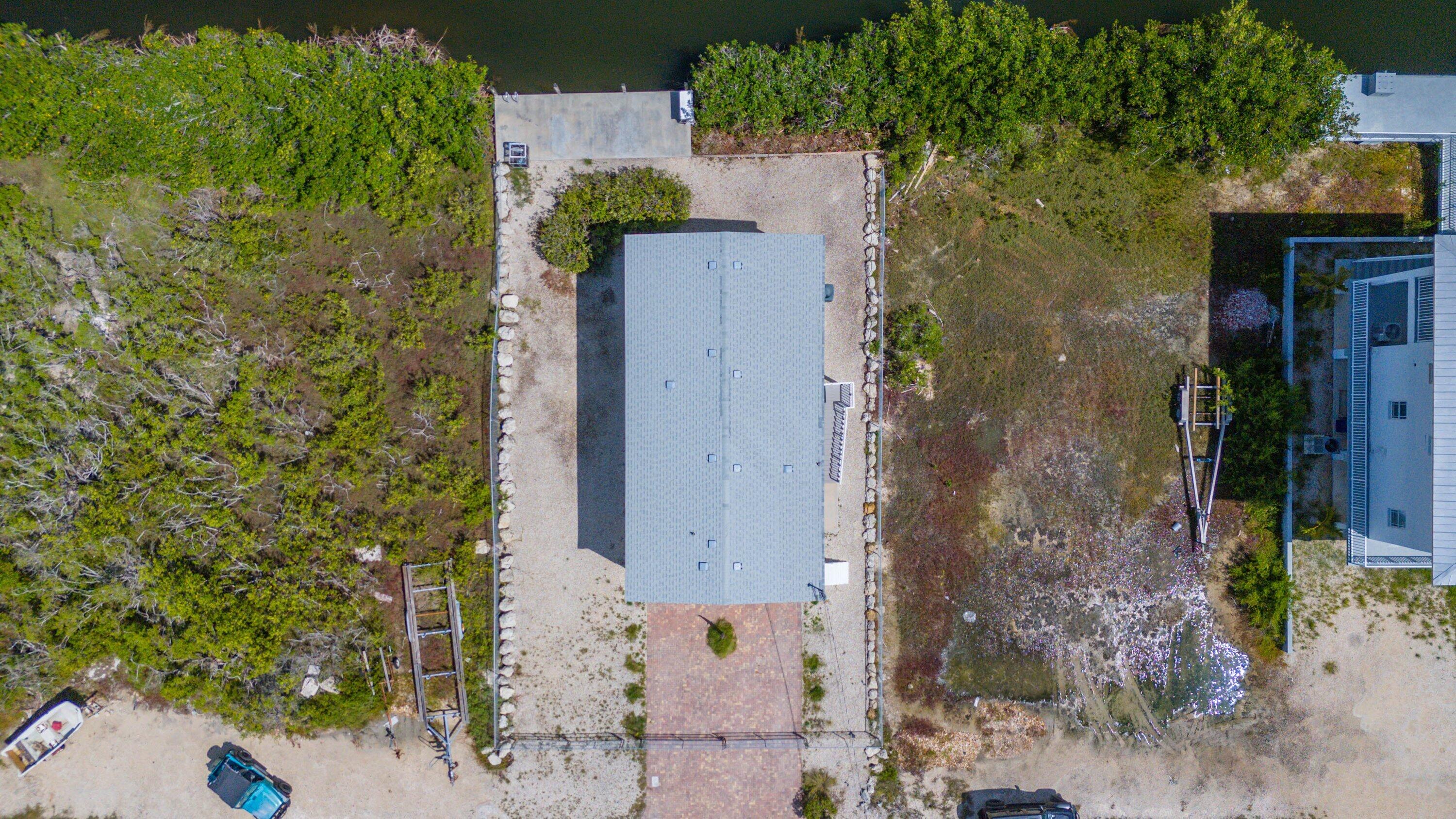 27373 Antigua Road Summerland Key, FL 33042 - Photo 31 of 31 aerial view of a house with a yard