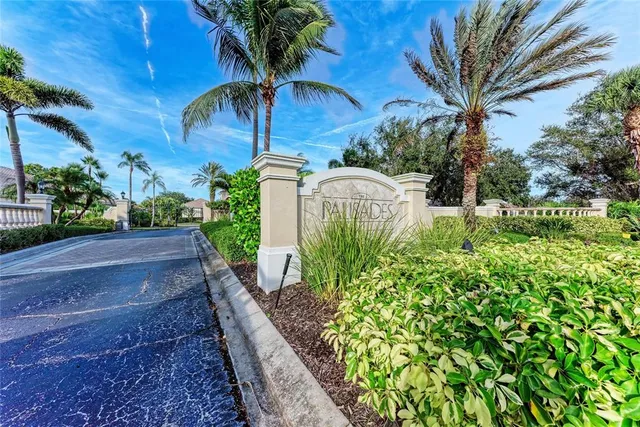 a view of backyard with green space