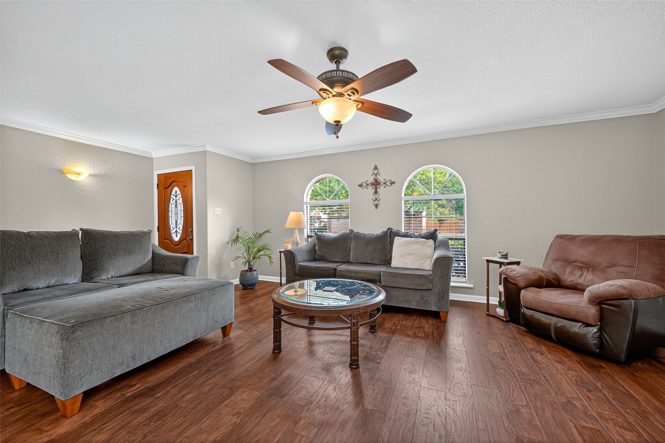 22815 Thadd's Trail Spring, TX 77373 - Photo 15 of 48 a living room with furniture and a large window