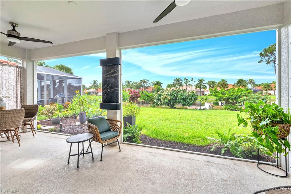 14095 Mirror Court Naples, FL 34114 - Photo 24 of 45 Sunroom / solarium featuring carpet flooring