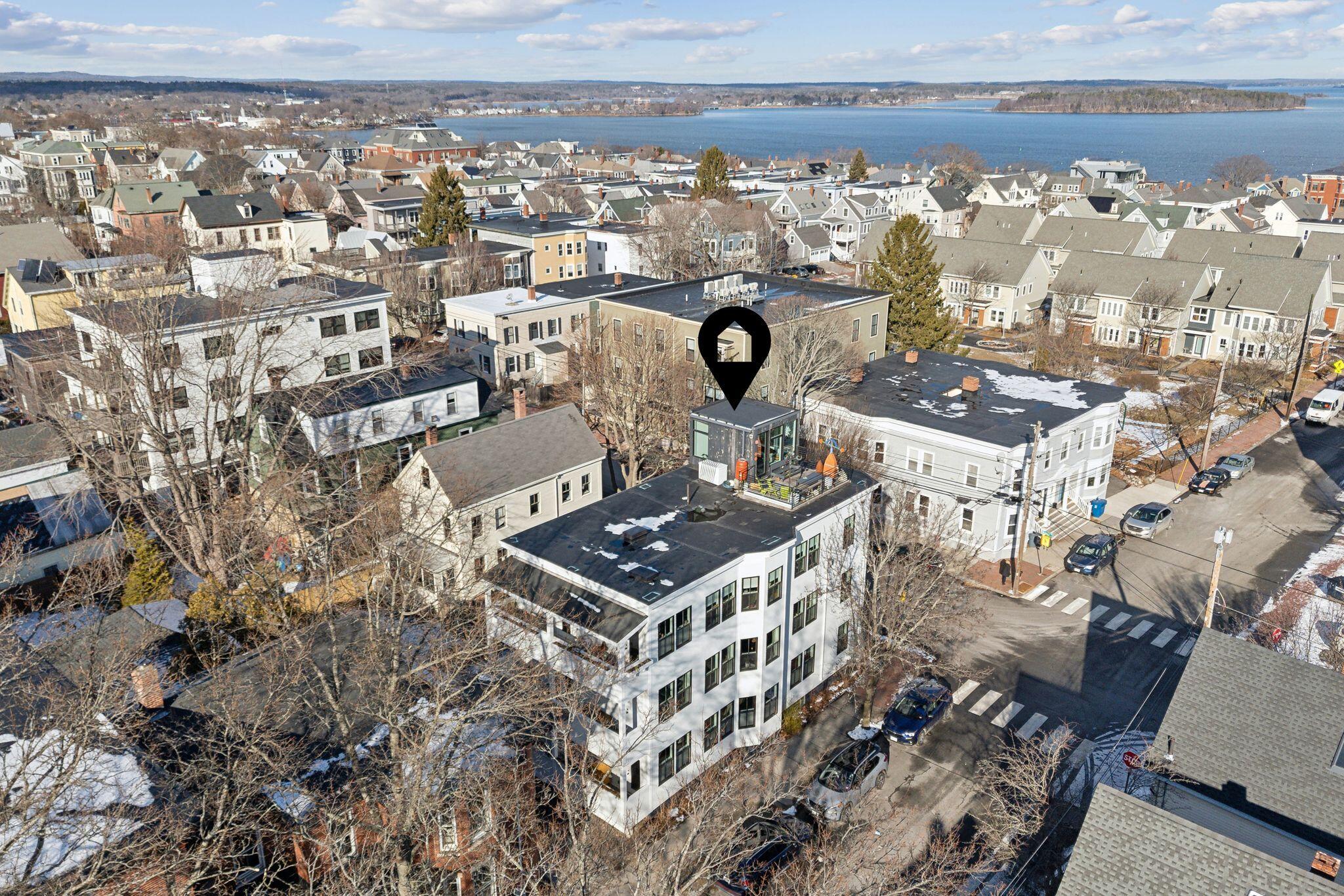 60 Munjoy Street, Unit 2 Portland, ME 04101 - Photo 41 of 46 Exterior Drone