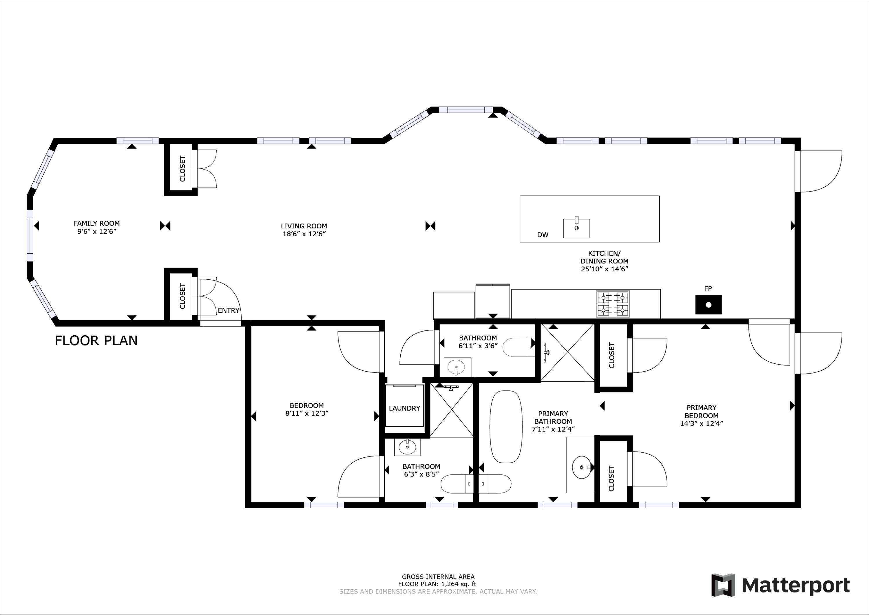 60 Munjoy Street, Unit 2 Portland, ME 04101 - Photo 46 of 46 Floorplan