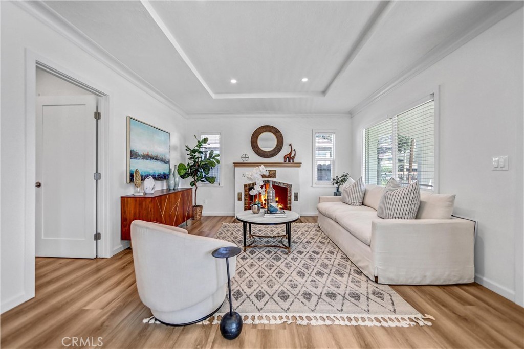 1925 Lundy Avenue Pasadena, CA 91104 - Photo 6 of 47 a living room with furniture a rug and white walls