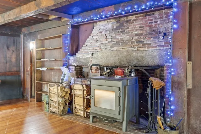 a view of storage and utility room