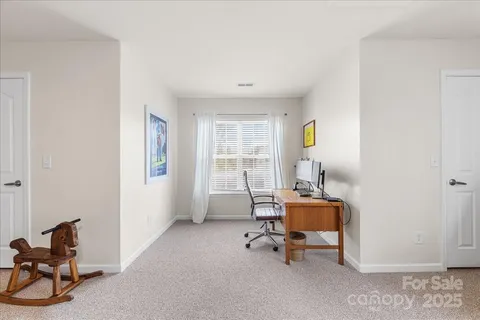 a street view covered with snow