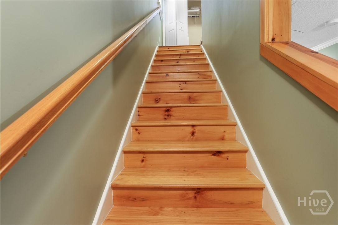 205 Dekle Road South Register, GA 30452 - Photo 20 of 55 Stairs to Mother in Law suite