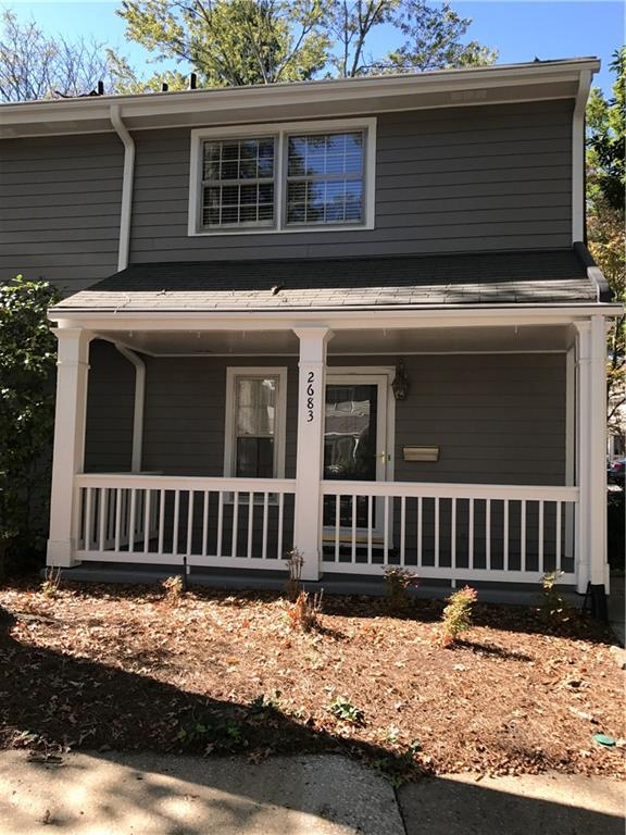 2683 Farmstead Road Smyrna, GA 30080 - Photo 1 of 1 FRONT OF END UNIT, WITH ROCKING CHAIR PORCH