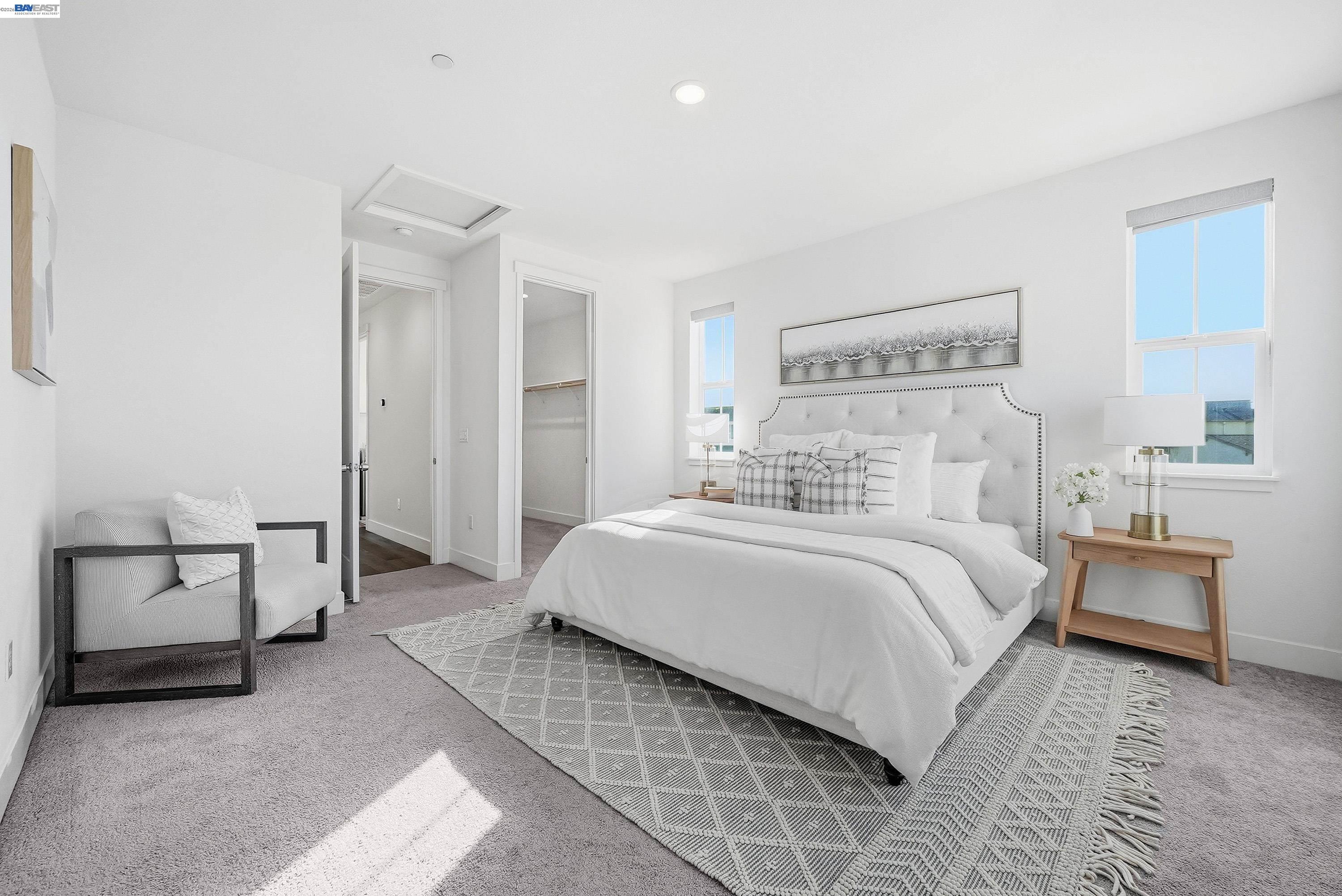 37645 Bay Crest Road Newark, CA 94560 - Photo 15 of 46 a bedroom with a bed and a couch