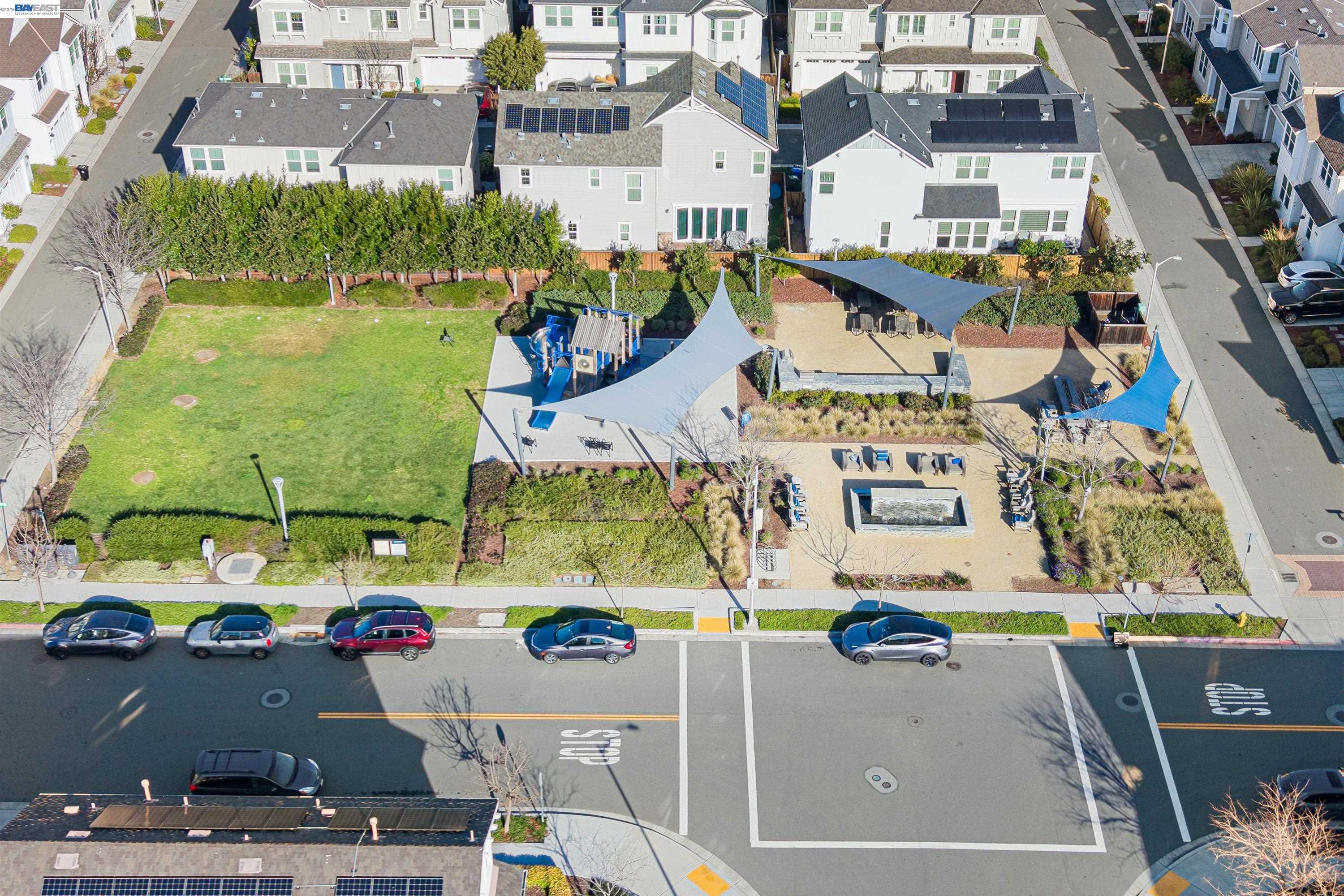 37645 Bay Crest Road Newark, CA 94560 - Photo 42 of 46 an aerial view of tennis court