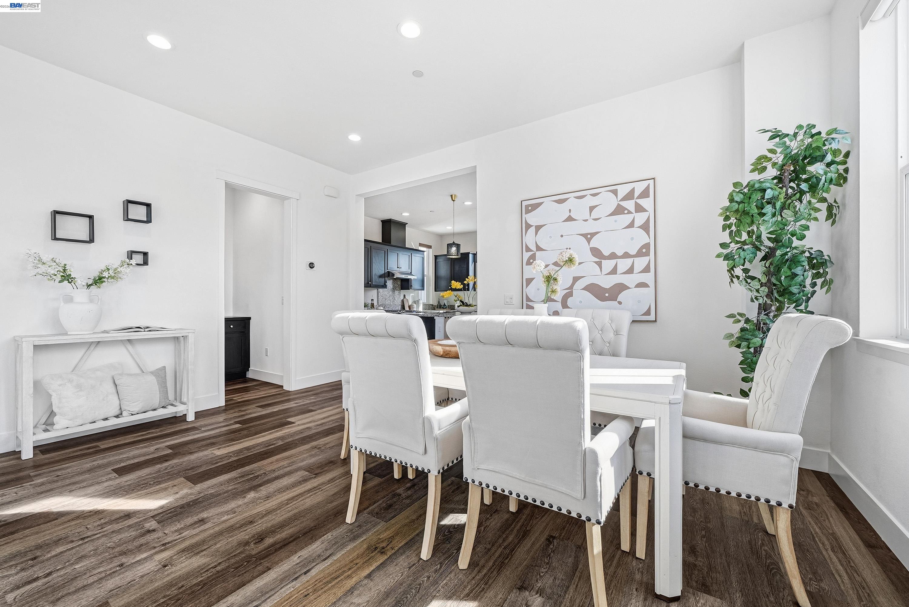 37645 Bay Crest Road Newark, CA 94560 - Photo 6 of 46 a dining room with furniture and wooden floor