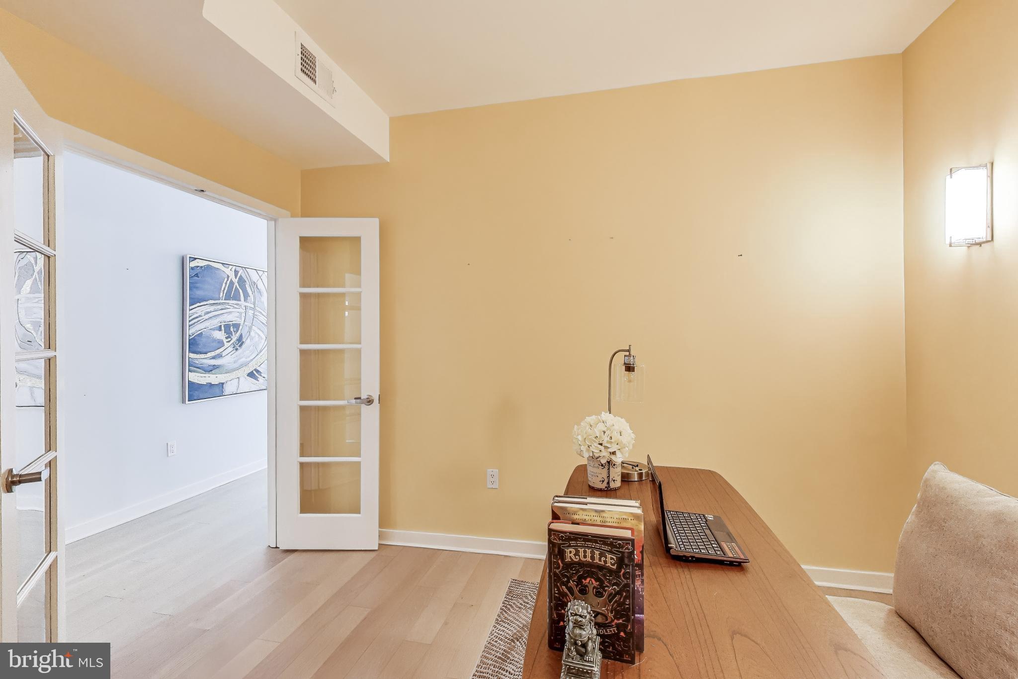 1300 13th Street Northwest, Unit 601 Washington, DC 20005 - Photo 19 of 35 French doors open up the space