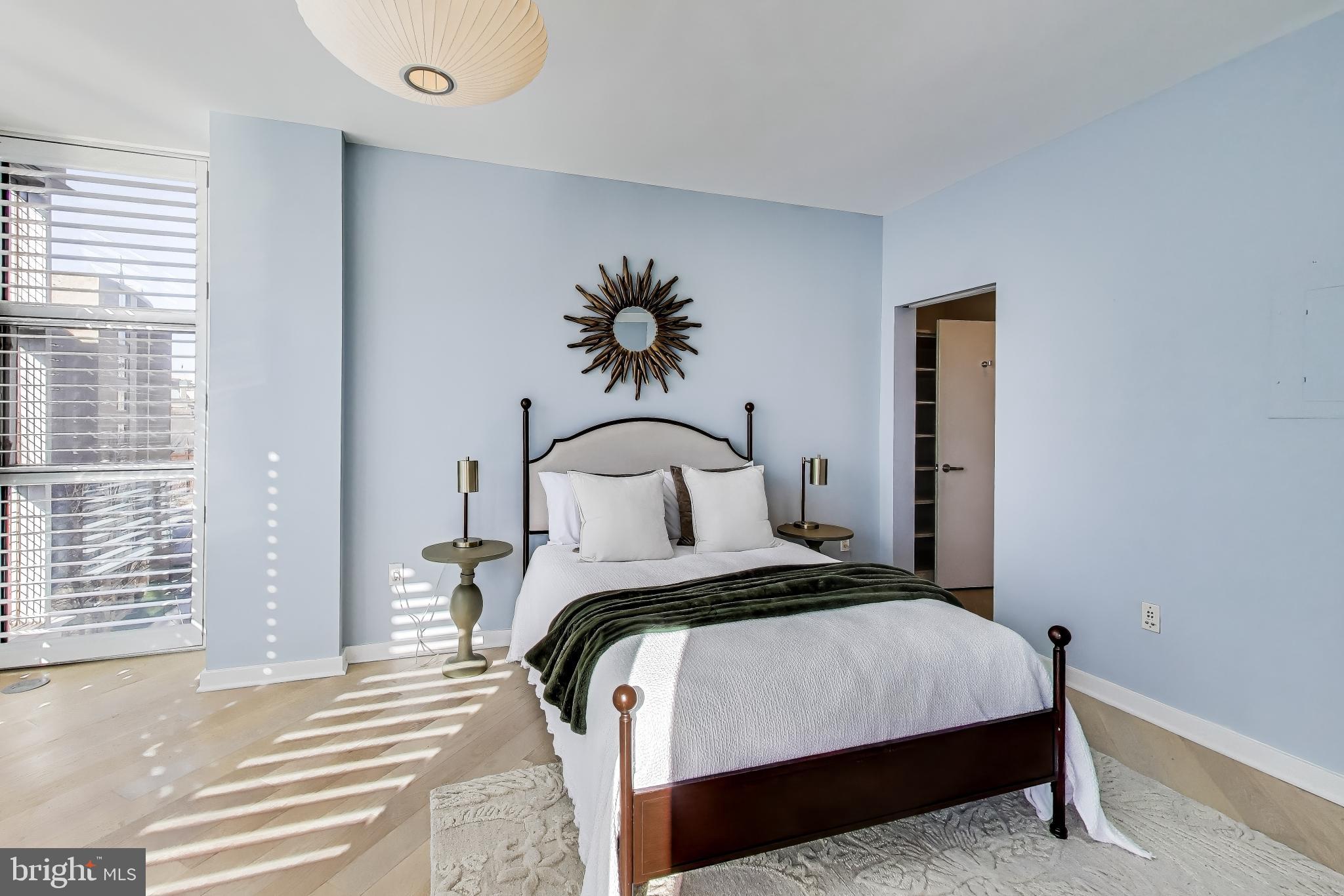 1300 13th Street Northwest, Unit 601 Washington, DC 20005 - Photo 21 of 35 Secondary bedroom also has tons of natural light