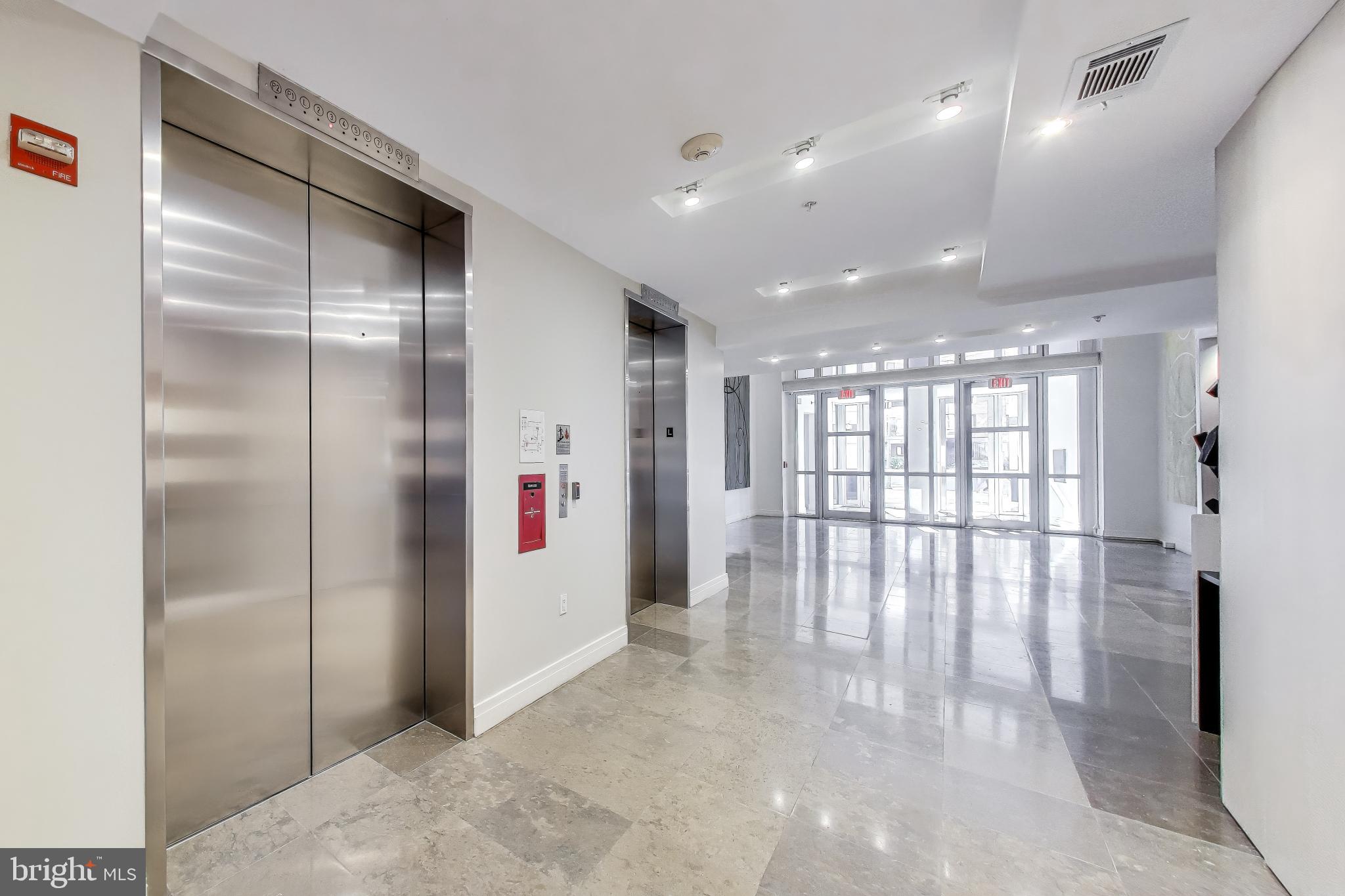 1300 13th Street Northwest, Unit 601 Washington, DC 20005 - Photo 3 of 35 Elevator takes you to unit + garage