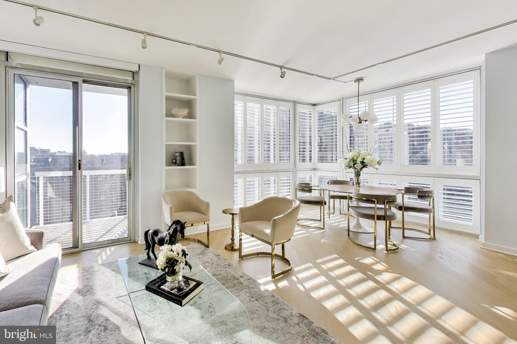 1300 13th Street Northwest, Unit 601 Washington, DC 20005 - Photo 8 of 35 White oak flooring throughtout