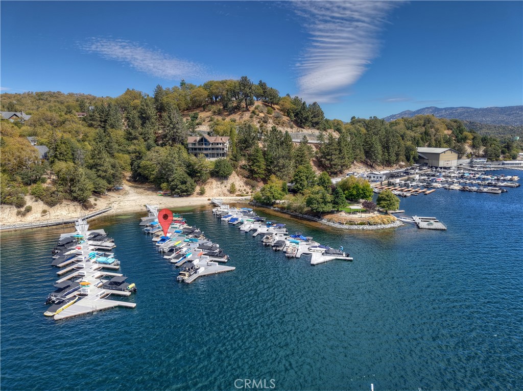 158 Golf Course Road Lake Arrowhead, CA 92391 - Photo 63 of 75 a view of a lake with a mountain