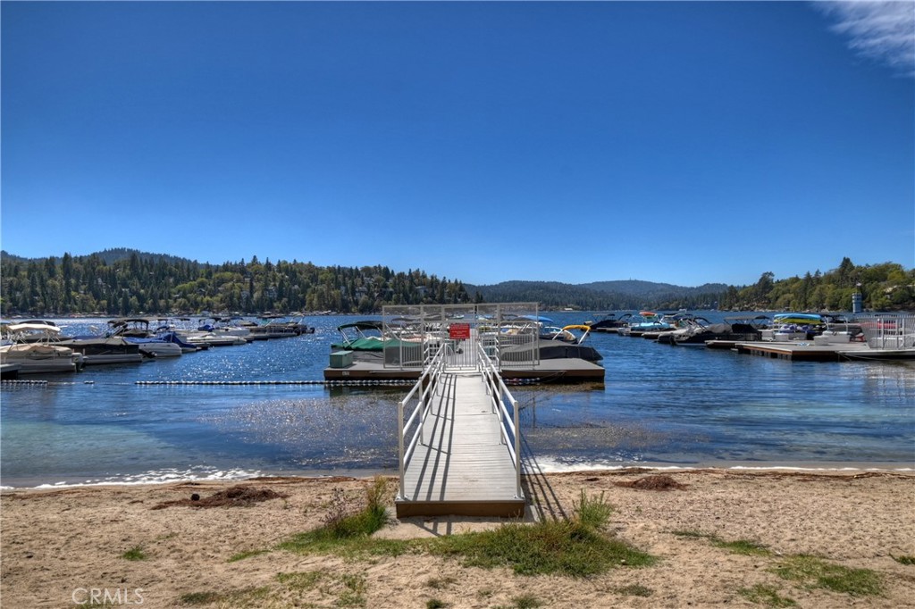 158 Golf Course Road Lake Arrowhead, CA 92391 - Photo 72 of 75 a view of a lake with houses