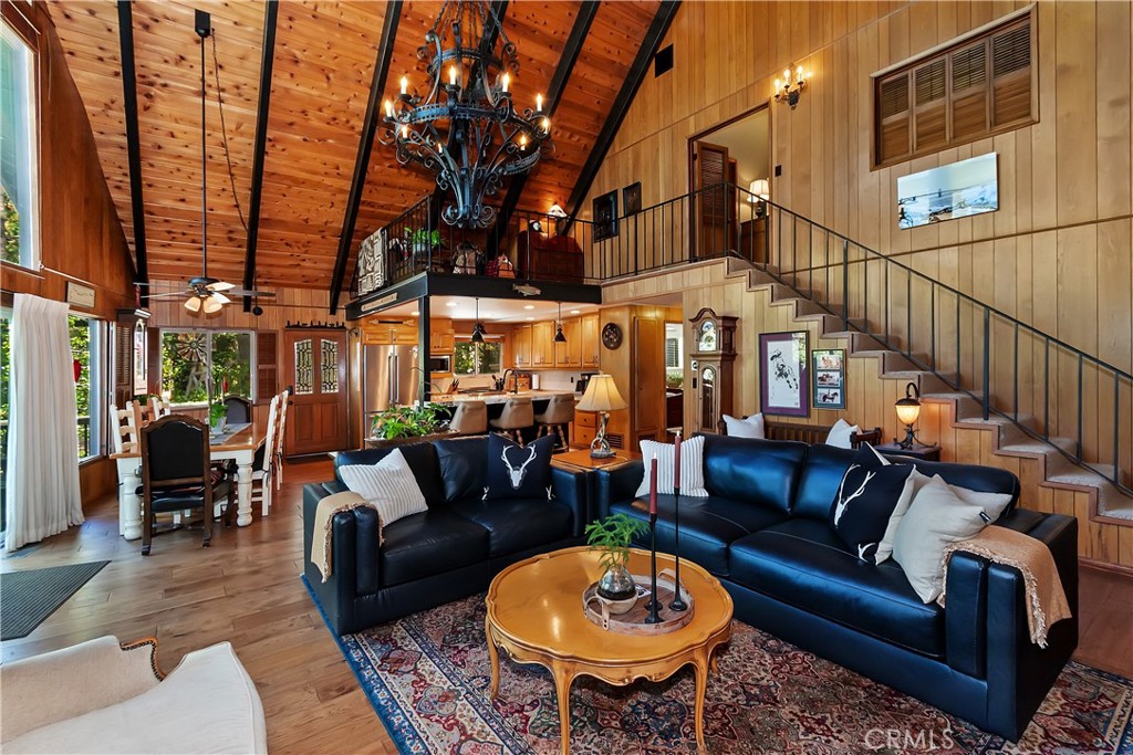 158 Golf Course Road Lake Arrowhead, CA 92391 - Photo 8 of 75 a outdoor living space with patio furniture