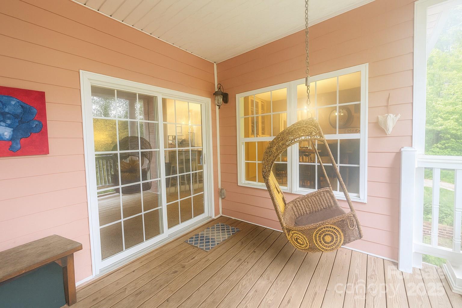 1350 21st Avenue Northeast Hickory, NC 28601 - Photo 17 of 27 an empty room with wooden floor and windows