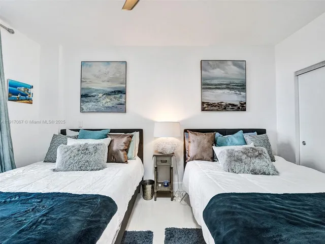 a view of a city with tall buildings