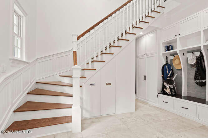 33 Boulder Brook Road Greenwich, CT 06830 - Photo 19 of 50 a view of entryway and hall with wooden floor