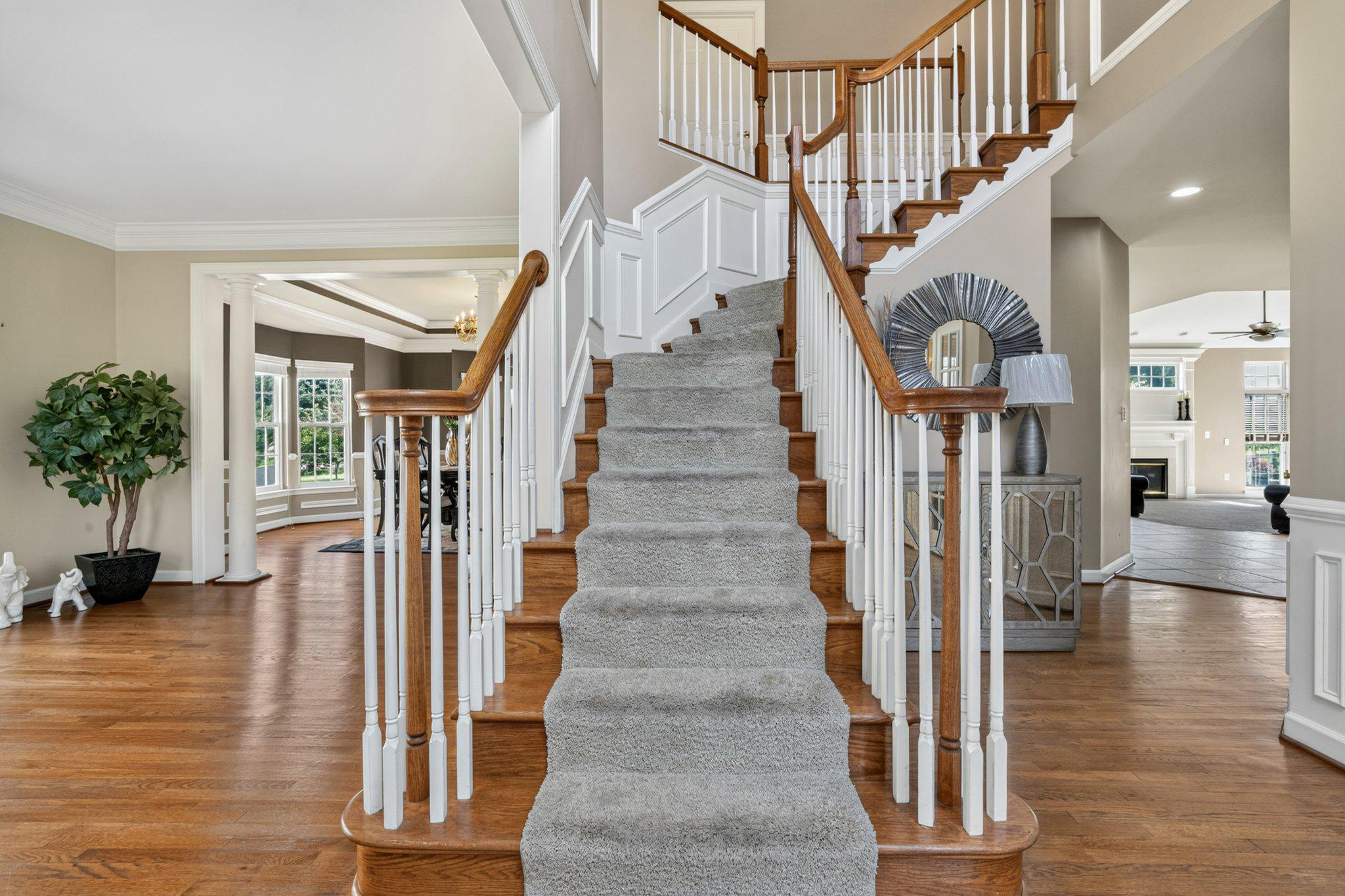 9202 Charterhouse Road Frederick, MD 21704 - Photo 4 of 44 Bright entryway with warm hardwood floors