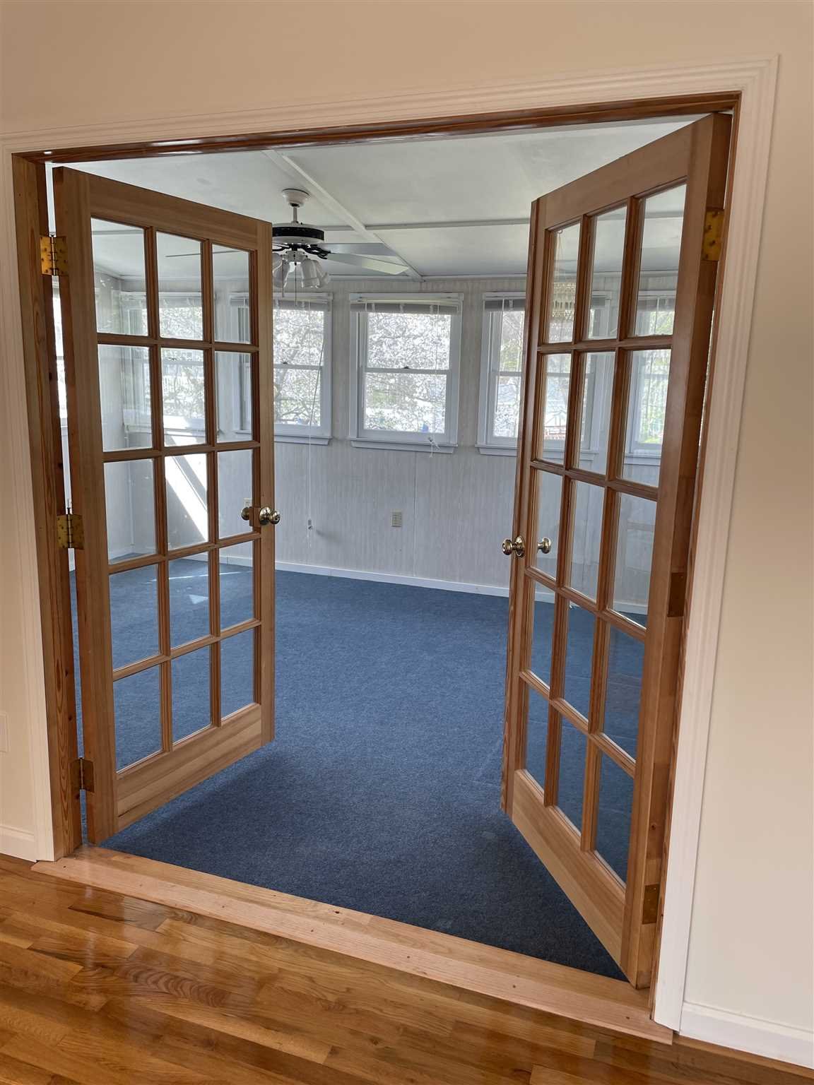 36 Sutton Park Road Poughkeepsie, NY 12603 - Photo 7 of 17 a view of an empty room with wooden floor and a window