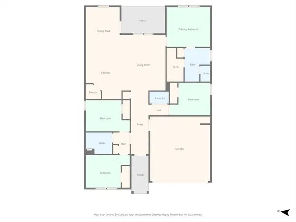 a picture of a room with a floor plan