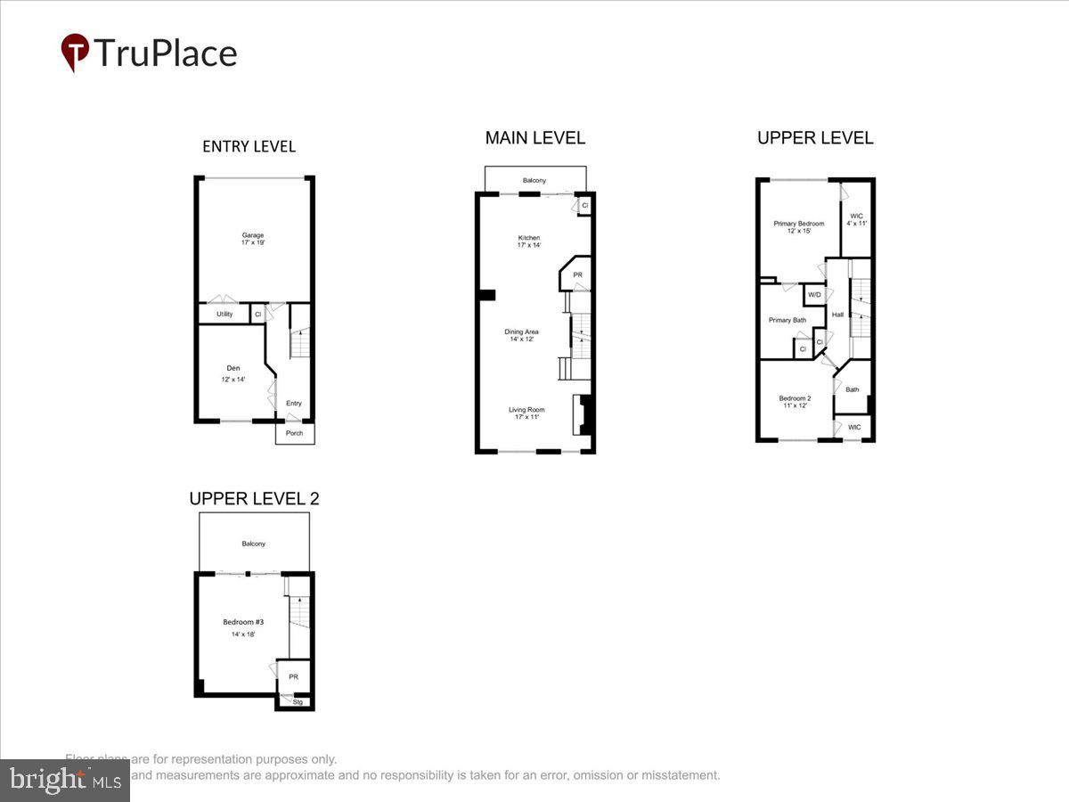 105 Meridian Lane Towson, MD 21286 - Photo 52 of 56 a picture of a floor plan